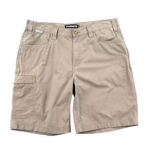 Wolverine Khaki Cargo Shorts Athleisure Belt‎ Loops Side Pocket Mens Size 38